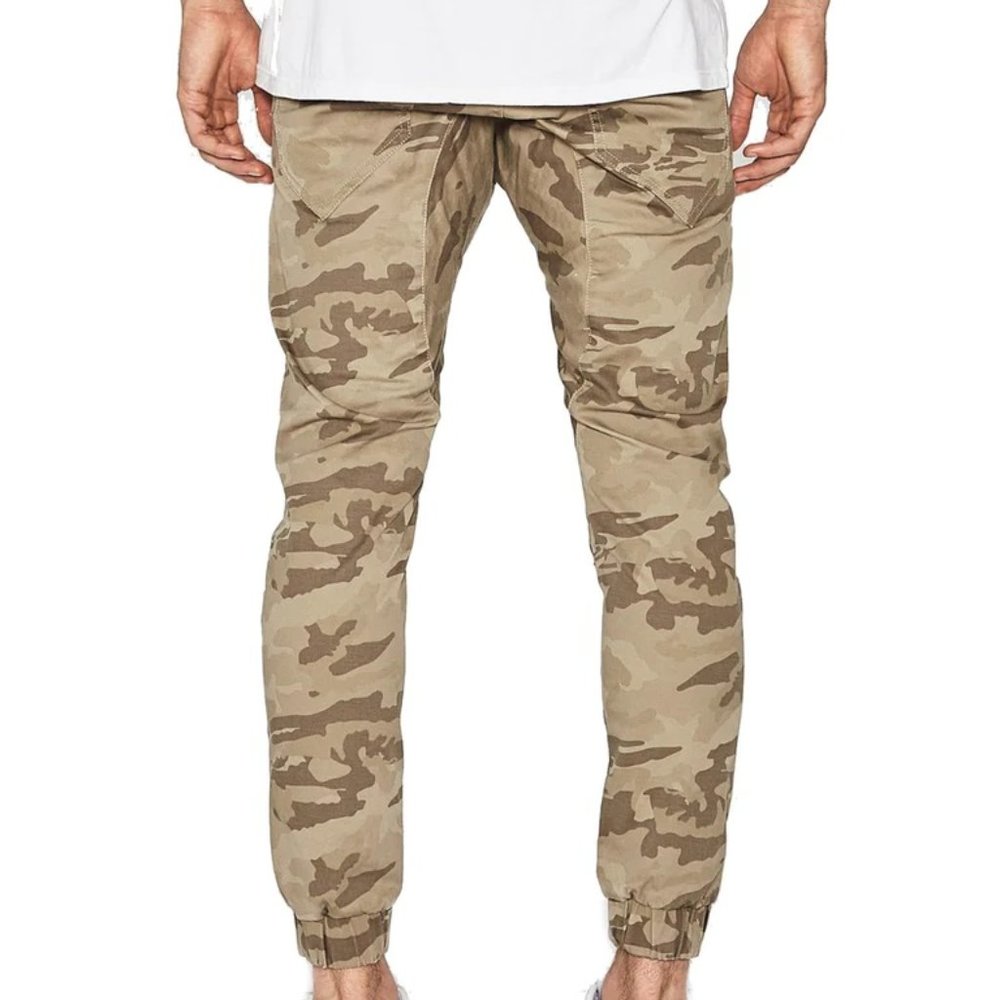 Nena and Pasadena NXP Men's Flight Cargo Pant, Sandstorm Camo